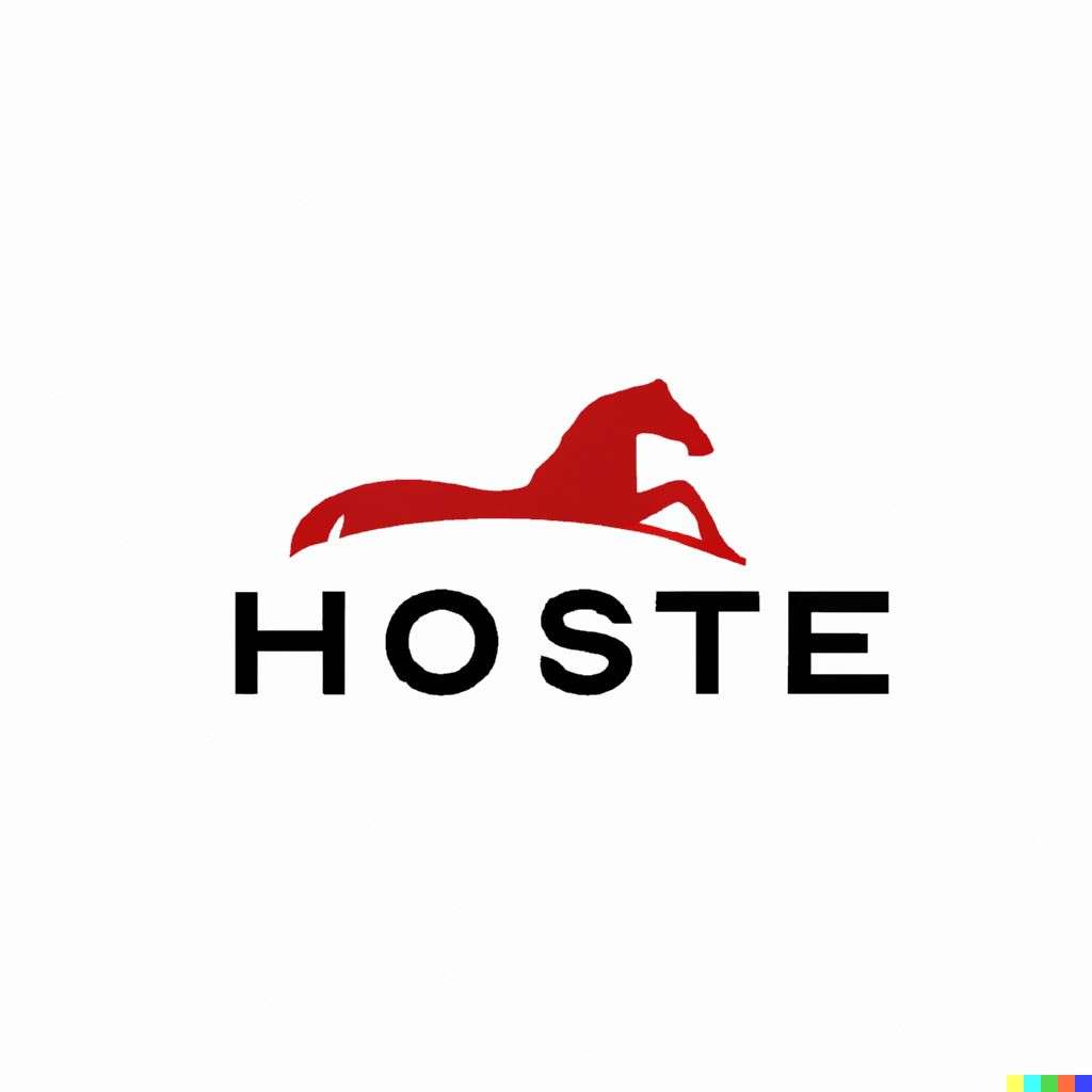a horse, auto company logo design